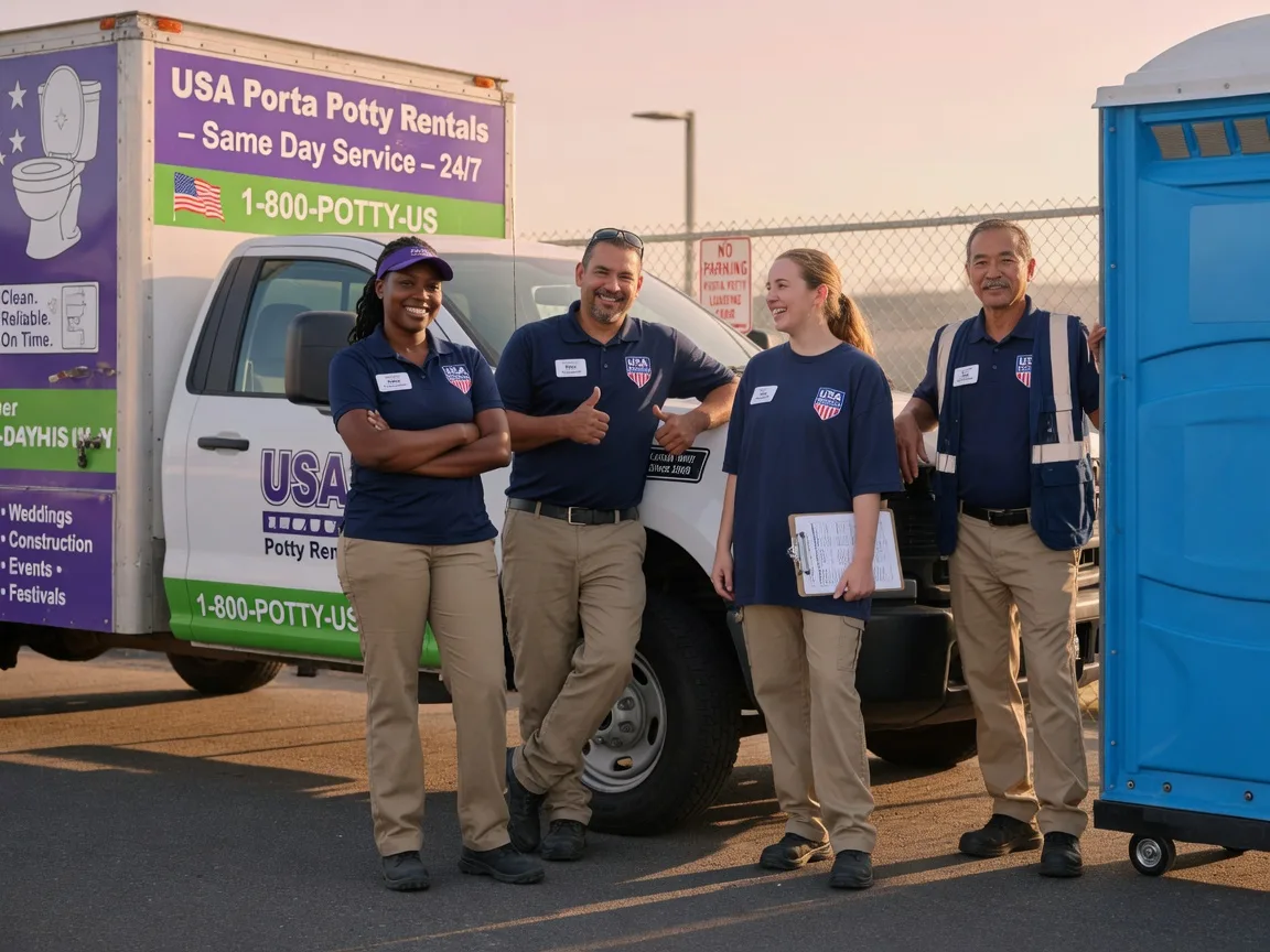 Porta Potty Rental company in Xenia, OH