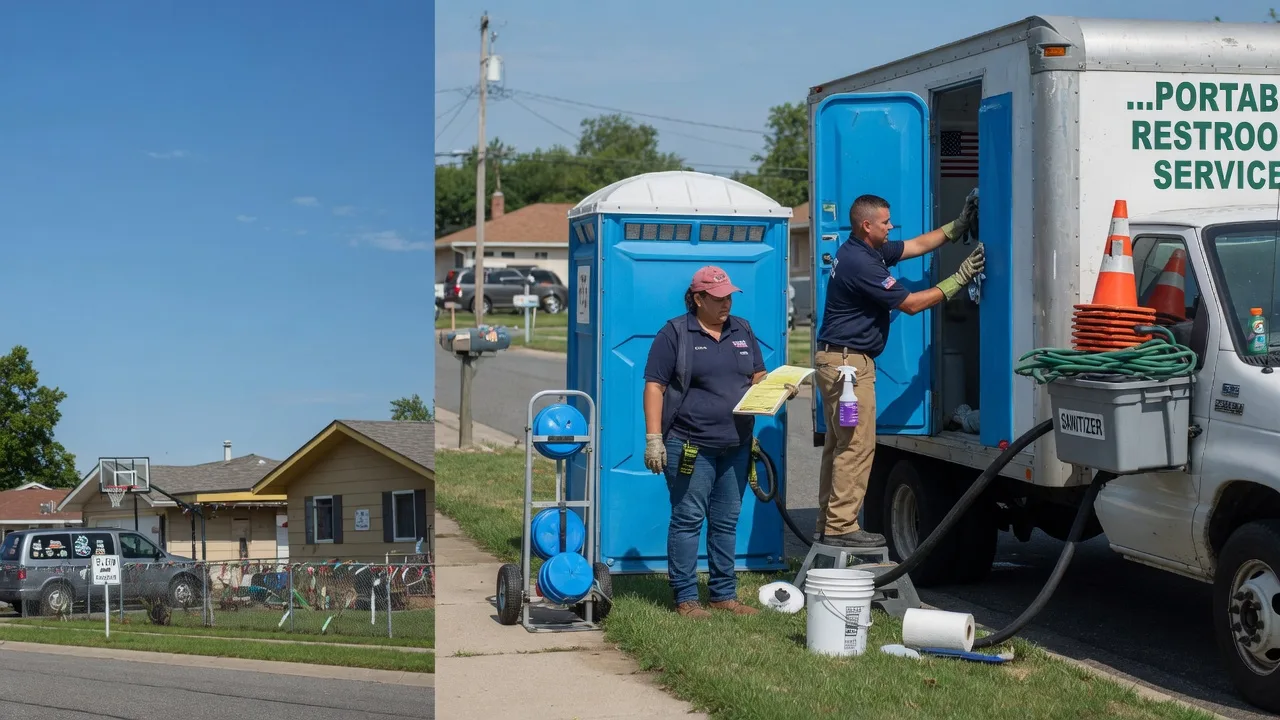 Portable Toilet Rental in Xenia, OH near me